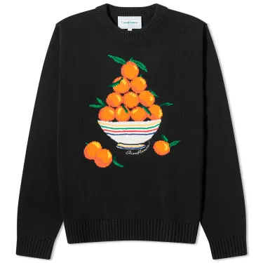 Casablanca D’Oranges Intarsia Knit Jumper