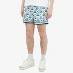 Casablanca Printed Swim Green Shorts
