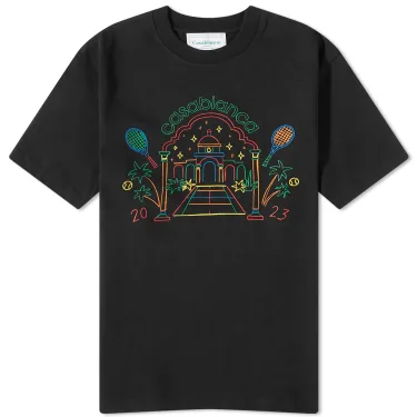 Casablanca Rainbow Crayon Temple T-Shirt